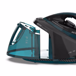 Imetec Smartvapor Ferro da Stiro Generatore di Vapore, Vapore 2 volte più potente, Fino a 6,0 Bar Pump, 2400 W, Colpo di vapore da 350 g, Piastra Fluid Ceramic PRO, Carica continua con serbatoio estraibile da 1,8 l, Sistema di Pulizia Calc Clean, Doppia regolazione vapore ECO e MAX - Vista aggiuntiva 6