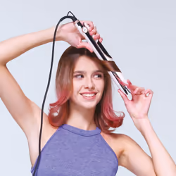 Bellissima My Pro Creativity Color Shine B22 100 Piastra per Capelli Colorati, Rivestimento in Tessuto per la Protezione dei Capelli, Temperatura Regolabile da 150°C a 230°C - Vista aggiuntiva 4