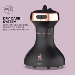 Bellissima My Pro Diffon Ceramic, Diffusore ad Aria Calda per Capelli Ricci, Tecnologia Ceramica, 700 W, 2 Combinazioni Aria/Temperatura, Asciugatura Delicata Senza Effetto Crespo - Vista aggiuntiva 5
