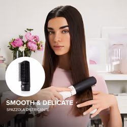 Bellissima Imetec Air Wonder, Spazzola Ad Aria Calda, Tecnologia A Ioni, Spazzole Rivestite In Ceramica E Cheratina, Asciuga, Dona Volume, 8 Accessori, 1000 W - Vista aggiuntiva 4