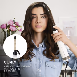 Bellissima Imetec Air Wonder, Spazzola Ad Aria Calda, Tecnologia A Ioni, Spazzole Rivestite In Ceramica E Cheratina, Asciuga, Dona Volume, 8 Accessori, 1000 W - Vista aggiuntiva 8