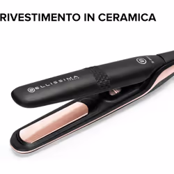 Bellissima Imetec B-Mini Piastra Mini da Borsa e da Viaggio, per Capelli corti, ciuffi e frange, Compatta, Leggera, Rivestimento in Ceramica, Temperatura 200°C, Multivoltaggio Automatico, Beauty Bag - Vista aggiuntiva 7