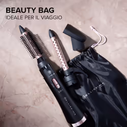 Bellissima Imetec Ceramic Air, Modellatore aria calda 3 in 1, per capelli corti e medi, 800 W, modella e asciuga, rivestimento ceramico, 2 combinazioni aria/temperatura, colpo aria fredda, custodia - Vista aggiuntiva 7