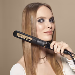 Bellissima Imetec Steam Ceramic & Keratin, Piastra per capelli a vapore, liscio a lungo, protezione dal calore, 3 temperature, Riscaldamento Rapido, Piastre Oscillanti, Autospegnimento - Vista aggiuntiva 8