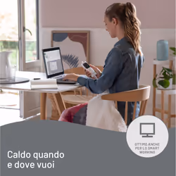 Imetec CaldoPlaid Velvet Tartan Plaid Riscaldabile, Morbida Coperta Elettrica 160x120 cm, Basso Consumo, Tecnologia Adapto, Dispositivo di Sicurezza, Rapido Riscaldamento, 6 Temperature, Lavabile - Vista aggiuntiva 8