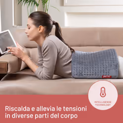 Imetec Intellisense Comfort, Termoforo multiuso, Cuscino termico, Per schiena e addome, Tasca per mani, Rapido riscaldamento, Tessuto anallergico, 5 temperature, Electro block di sicurezza, Lavabile - Vista aggiuntiva 4