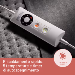 Imetec Intellisense Comfort, Termoforo multiuso, Cuscino termico, Per schiena e addome, Tasca per mani, Rapido riscaldamento, Tessuto anallergico, 5 temperature, Electro block di sicurezza, Lavabile - Vista aggiuntiva 7