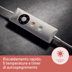 Imetec Intellisense Cervical, Termoforo per Cervicale e Spalle, Cuscino Termico, 47x52 cm, Tessuto Anallergico, 5 Temperature, Electro Block di Sicurezza, Riscaldamento Rapido, Lavabile in Lavatrice - Vista aggiuntiva 6