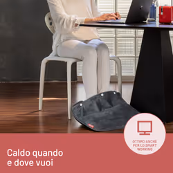 Imetec Scaldapiedi Tecnologia Intellisense, 52x54 cm, 5 temperature, Rapido riscaldamento - Vista aggiuntiva 7