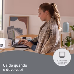 Imetec CaldoPlaid Elegance, Plaid Riscaldabile, Morbida Coperta Elettrica, 180x140 cm, Tessuto Double Face, Risparmio Energetico, Tecnologia Adapto, Rapido Riscaldamento, 6 Temperature, Lavabile - Vista aggiuntiva 7