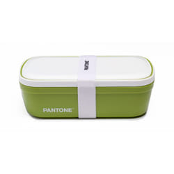 Pantone - Porta Pranzo Stile Bento Box con Divisorio Interno e Valvola di Sfiato - Lunch Box Portapranzo per Ufficio e Università - Contenitore