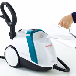Polti Vaporetto Smart 100_T Pulitore a vapore cilindrico 1500 W Blu, Bianco - Vista aggiuntiva 4