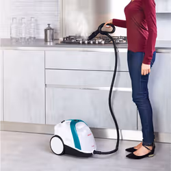 Polti Vaporetto Smart 100_T Pulitore a vapore cilindrico 1500 W Blu, Bianco - Vista aggiuntiva 6