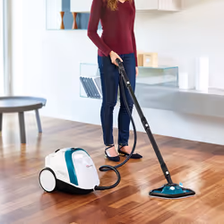 Polti Vaporetto Smart 100_T Pulitore a vapore cilindrico 1500 W Blu, Bianco - Vista aggiuntiva 7