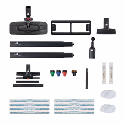 Polti Vaporetto Pro 95_Turbo Flexi Pulitore a vapore cilindrico 1100 W Nero, Verde