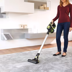 Polti Forzaspira Slim SR110 Aspirapolvere a bastone 2 in 1 Batteria Secco HEPA Senza sacchetto Nero, Lime, Metallico - Vista aggiuntiva 4