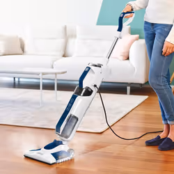 Polti Vaporetto 3 Clean Aspirapolvere verticale AC Secco e bagnato Schiuma Senza sacchetto 0,5 L 1700 W Blu, Bianco - Vista aggiuntiva 7