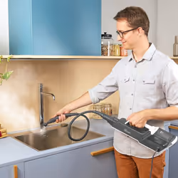 Polti Vaporetto SV610_Style Scopa a vapore 0,5 L 1500 W Grigio, Bianco - Vista aggiuntiva 7