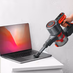 Polti SR550 Aspirapolvere a bastone 2 in 1 Batteria Secco EPA Senza sacchetto Nero, Rosso - Vista aggiuntiva 6