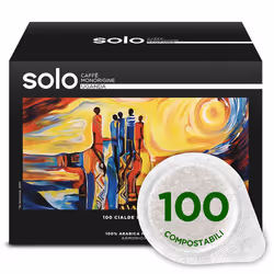 Polti 100 Cialde SOLO Caffè Monorigine Uganda