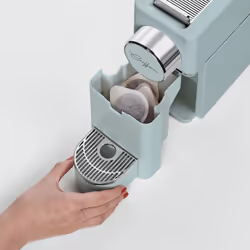 Polti Coffea S18G, macchina per caffè a cialde E.S.E. da 44 mm, 0,85 l, verde acqua - Vista aggiuntiva 2
