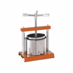 Bicchiere e filtro acciaio inox Movimento meccanico Ø cm 14 Adatto per premere e schiacciare frutta, verdura, bacche, olive, ...