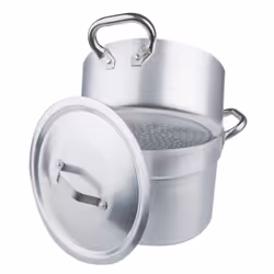 Pentole Agnelli ALMA15224, 5 L, Rotondo, Alluminio, Alluminio, Acciaio inox, Acciaio inox