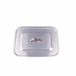 Pentole Agnelli Coperchio rett.all. 35x26, Alluminio, Alluminio
