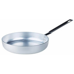 Padella in alluminio - manico acciaio - Ø36xh7,5 cm
