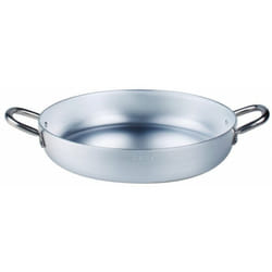 Tegame in alluminio - 2 manici - Ø34xh6,5 cm
