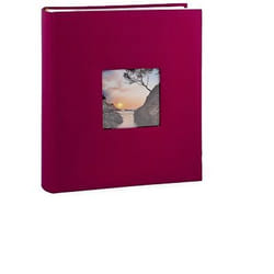 Lebez 80429 album fotografico e portalistino Rosso 200 fogli 130 x 190