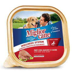 Morando Migliorcane I Preferiti 01123 cibo umido per cani Manzo, Cuore Adulto 150 g