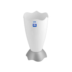 Drop porta ombrelli in plastica di colore bianco - Bama