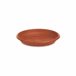 SOTTOVASO ROTONDO 28CM SOTTOVASO ROTONDO D28 Sotto vaso tondo universale Colore: Terracotta Antishock Resistente all'azione d ...
