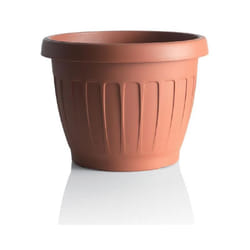 Vaso da giardino terra tondo 50 cm