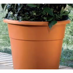 Bama - vaso hedera DIAM.45 terracotta