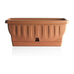 Bama - fioriera natura con sottovaso 50 cm