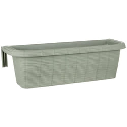 Fioriera Rondine Paglia 60 cm di Bama balcone con agganci regolabili vari colori salvia