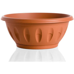 Bama - vaso da giardino alba ciotola con sottovaso 40CM