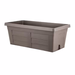 BAMA FIORIERA EFFETTO LEGNO 80 X 40 X H34 CM COLORE TORTORA Fioriera della linea bama effetto legno. ideale per esterno. Dal ...
