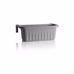 -Fioriera da balcone con agganci regolabili da 3 a 11 cm -Marca: Bama -Modello: RONDINE -Materiale: Plastica -Dimensioni: 50  ...