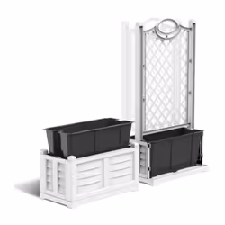 Caratteristiche vaso Interno Bama per Fioriera Separe da giardino: Colore: Nero Dimensioni: cm. 79x35x37h Capacità: 63 Lt.