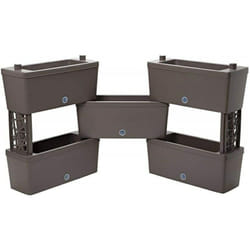 Bama - Kit 5 Fioriere Componibili Tortora 59x23x27 32022