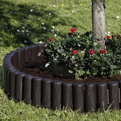 Bama - Bordatura Modulare Recinto per Aiuole e Giardini 6 pz = 2,3 Mt Blok Cacao