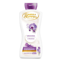 Spuma di Sciampagna Bagnodoccia Crema Rigenerante Orchidea e Ametista 650 ml