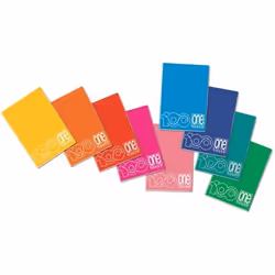 Blasetti One Color, Multicolore, A4, 19 fogli, 100 g/m², Carta rigata