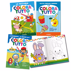 Blasetti 6244, 24 pagine, Bambino/Bambina, Libro/album da colorare