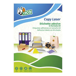 Tico GL4-36 etichetta autoadesiva Cerchio Permanente Oro 3500 pz