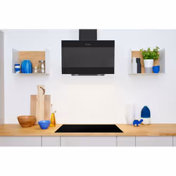 Indesit IHVP 6.6 LM K cappa aspirante Cappa aspirante a parete Nero 647 m³/h - Vista aggiuntiva 4