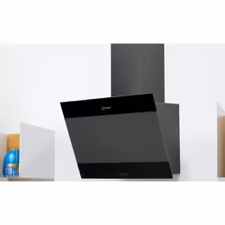 Indesit IHVP 6.6 LM K cappa aspirante Cappa aspirante a parete Nero 647 m³/h - Vista aggiuntiva 8